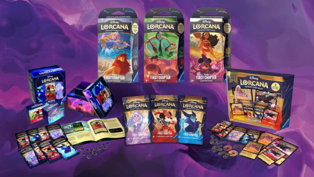 Full product splash for Disney Lorcana The First Chapter